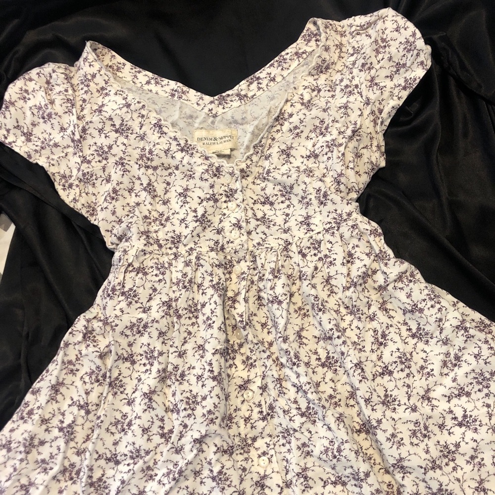 Ralph Lauren Floral spring dress -XS
